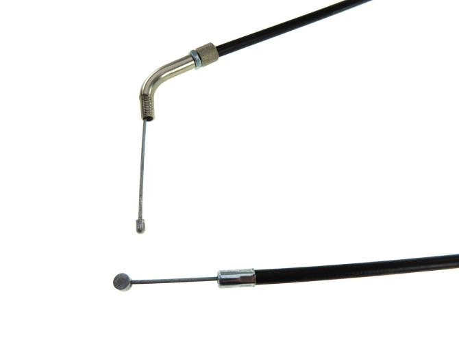 Cable Puch Maxi throttle cable with elbow adjustment screw A.M.W. product